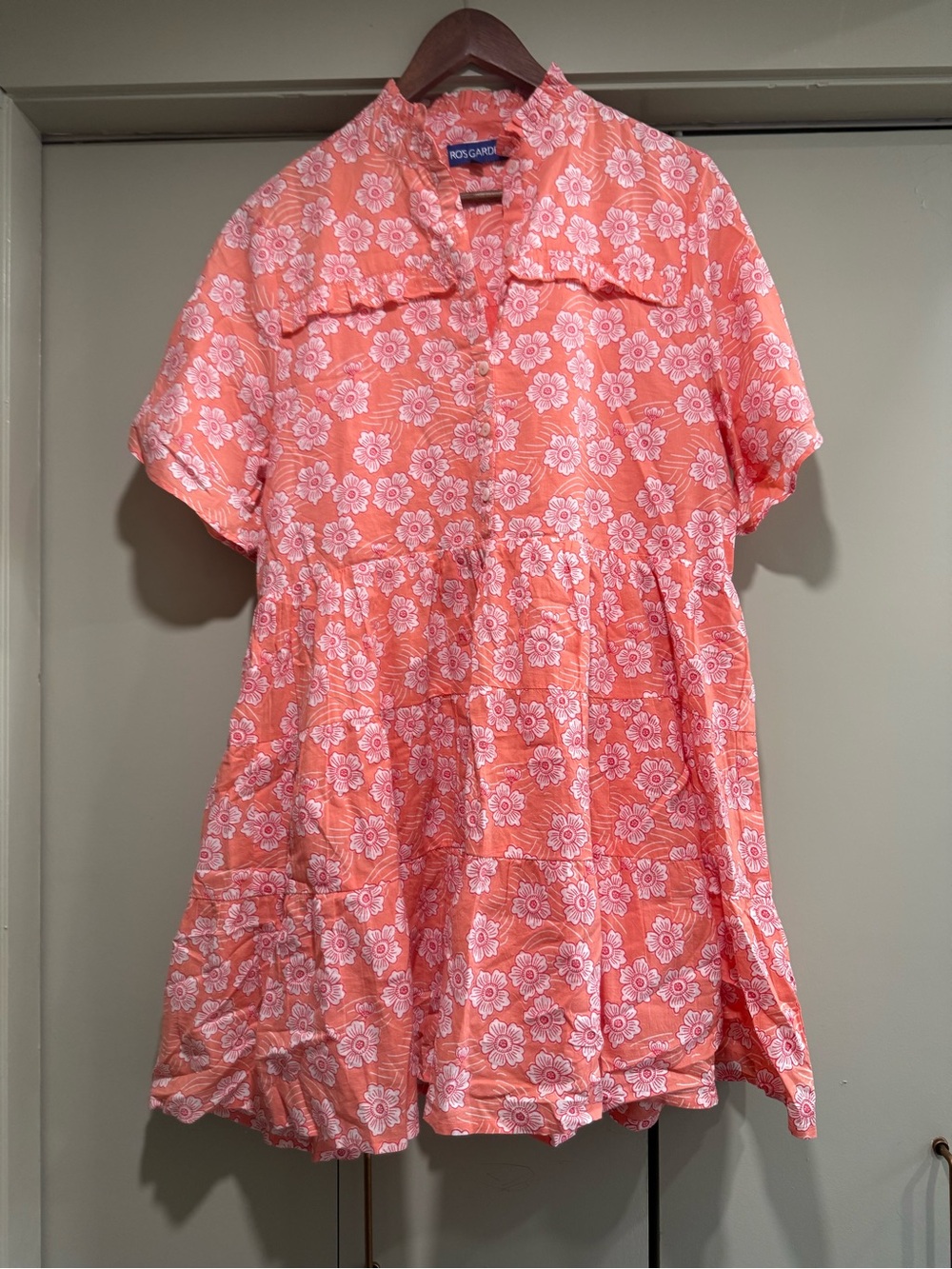 Ro’s Garden Vibeka Ruffle mini Dress (L)